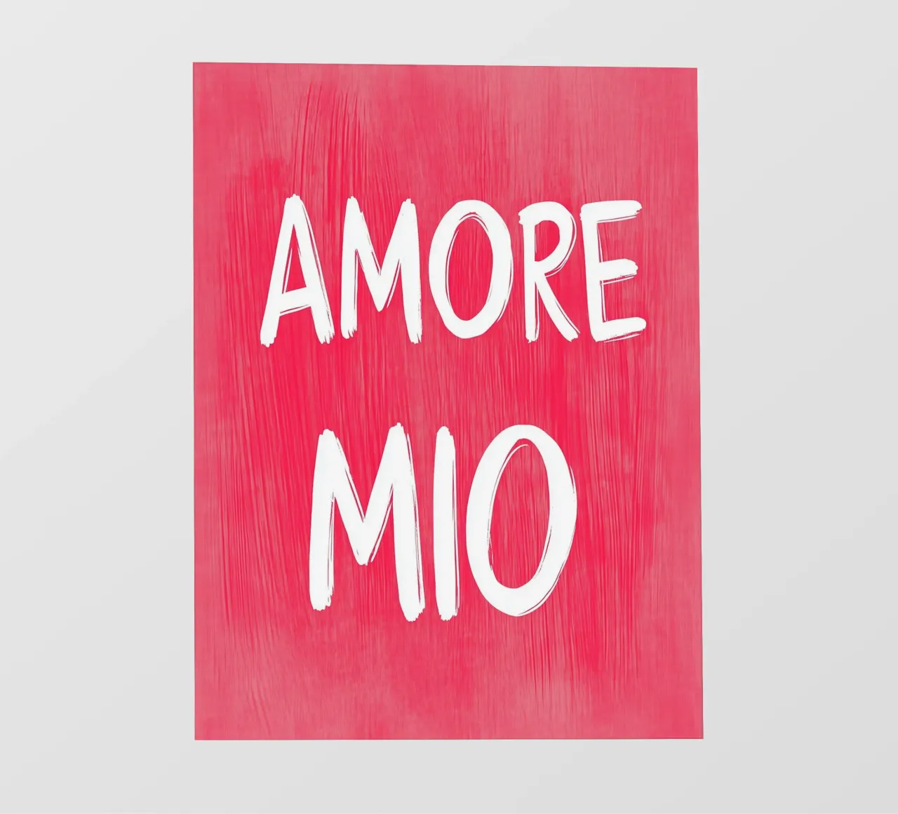 Amore Mio, pinki Love pellicola backlit da Carinaprint