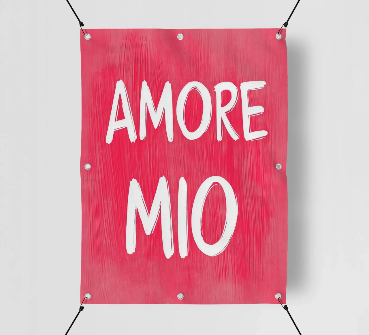 Amore Mio, pinki Love telo in pvc da Carinaprint