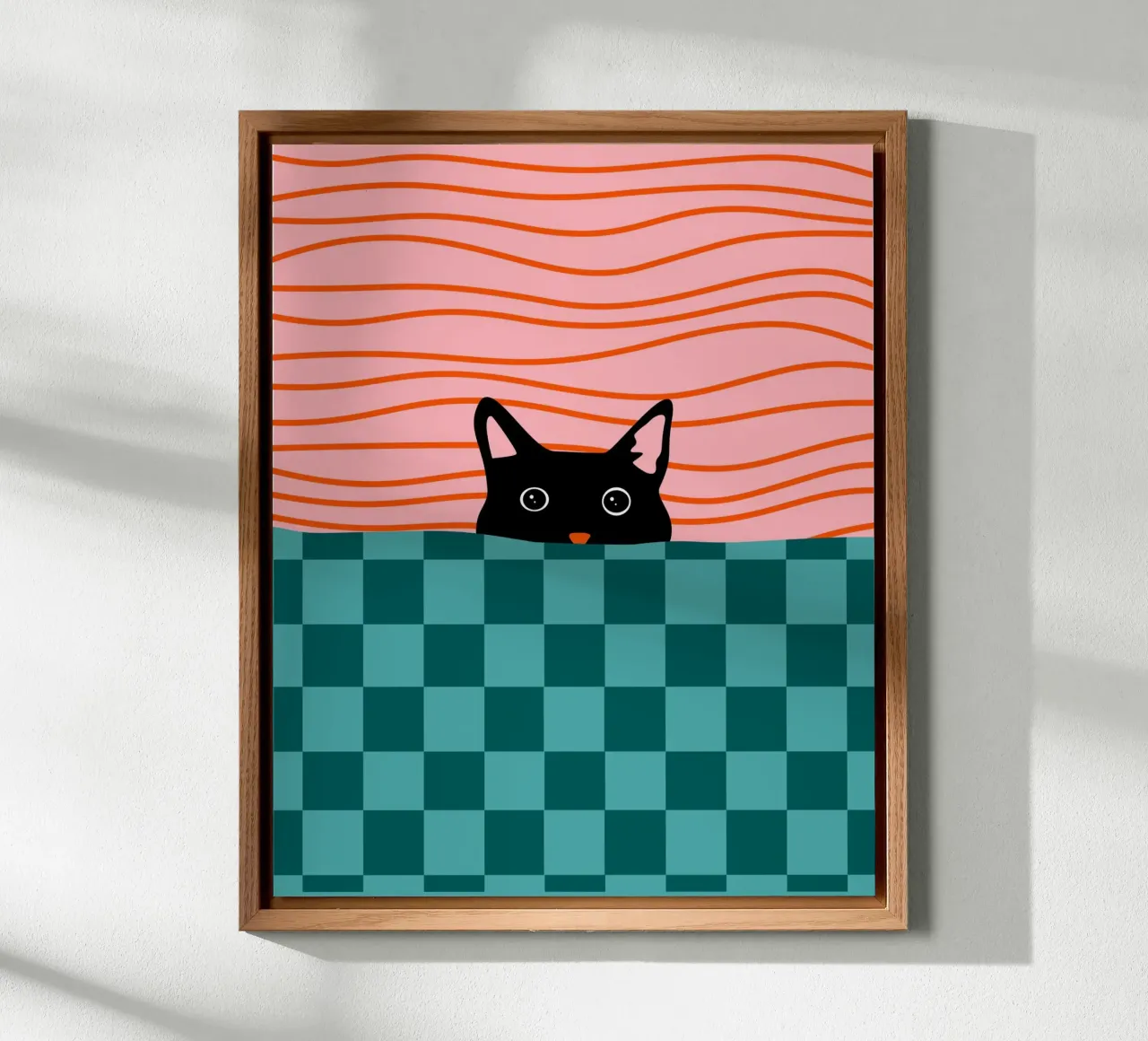 Momento Peekaboo alluminio dibond da Kintsugi99
