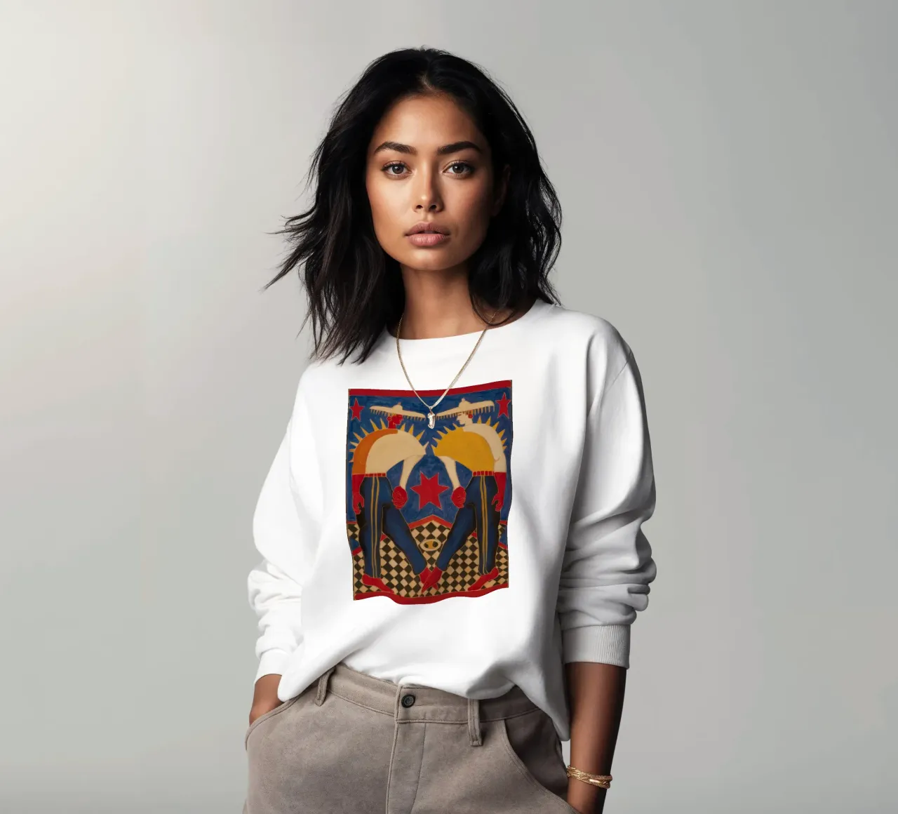 Sterren tussen ons sweatshirt van Obisidian Brush