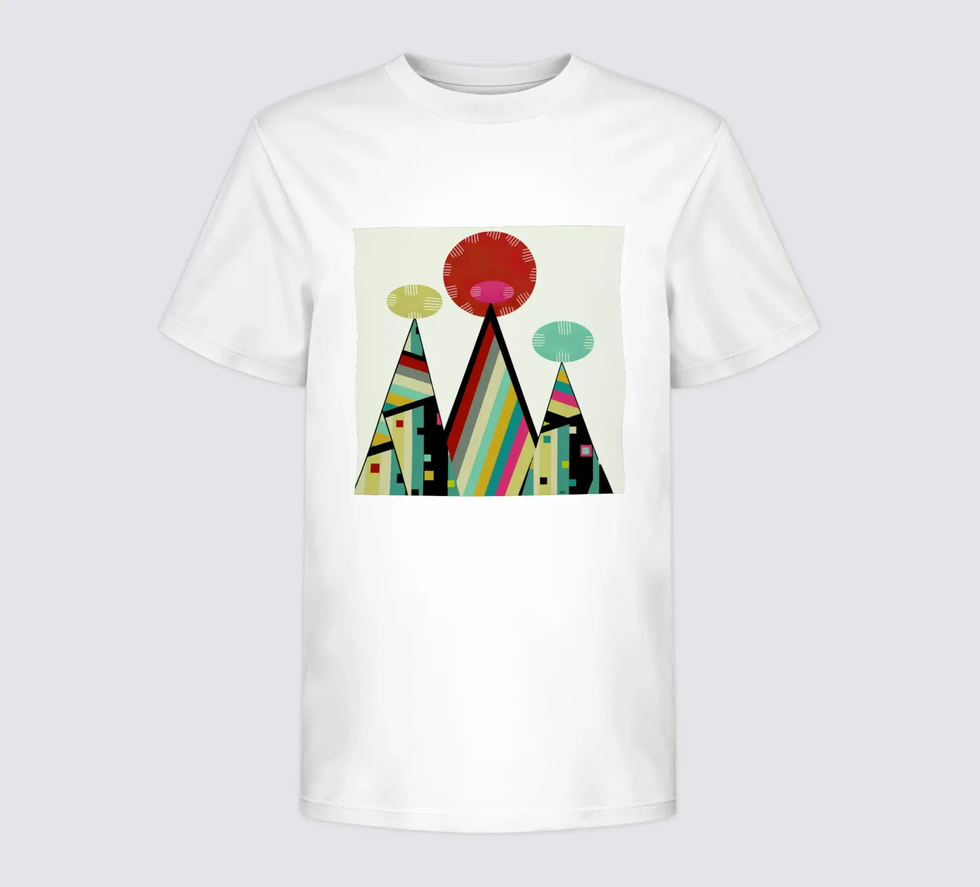 tribe kinder t-shirt van Brian Buckley