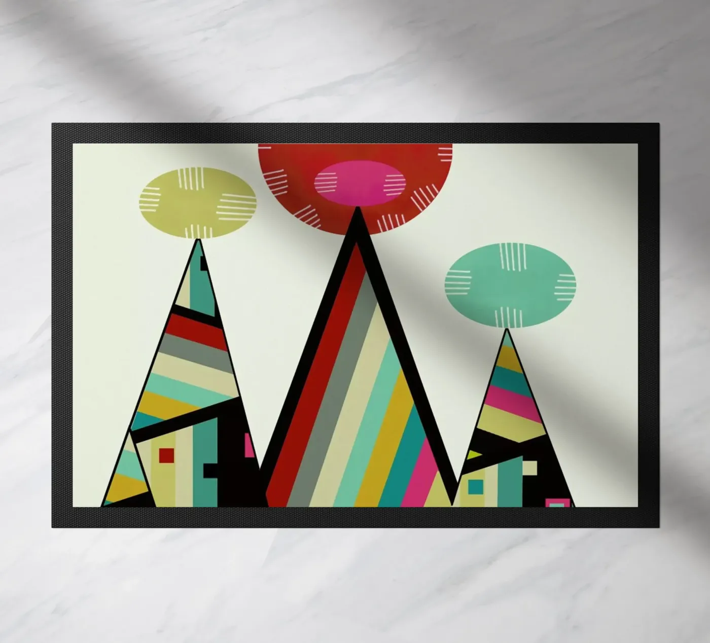 tribe deurmat van Brian Buckley