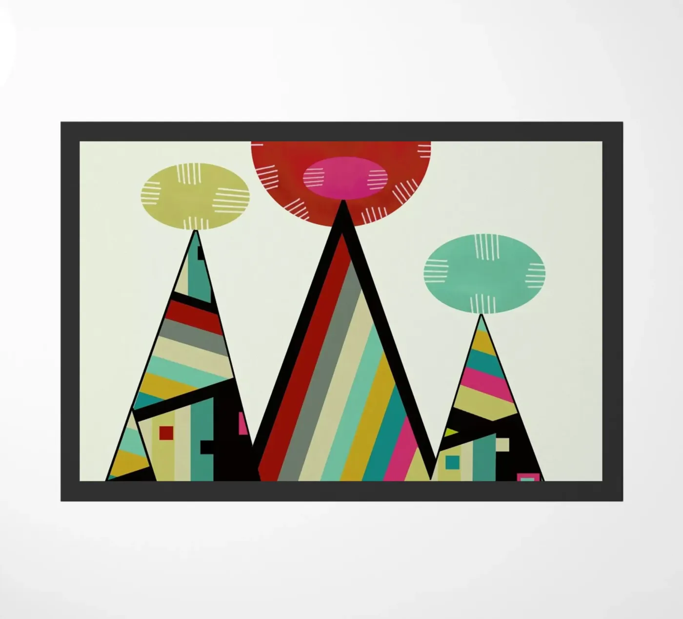 tribe deurmat van Brian Buckley