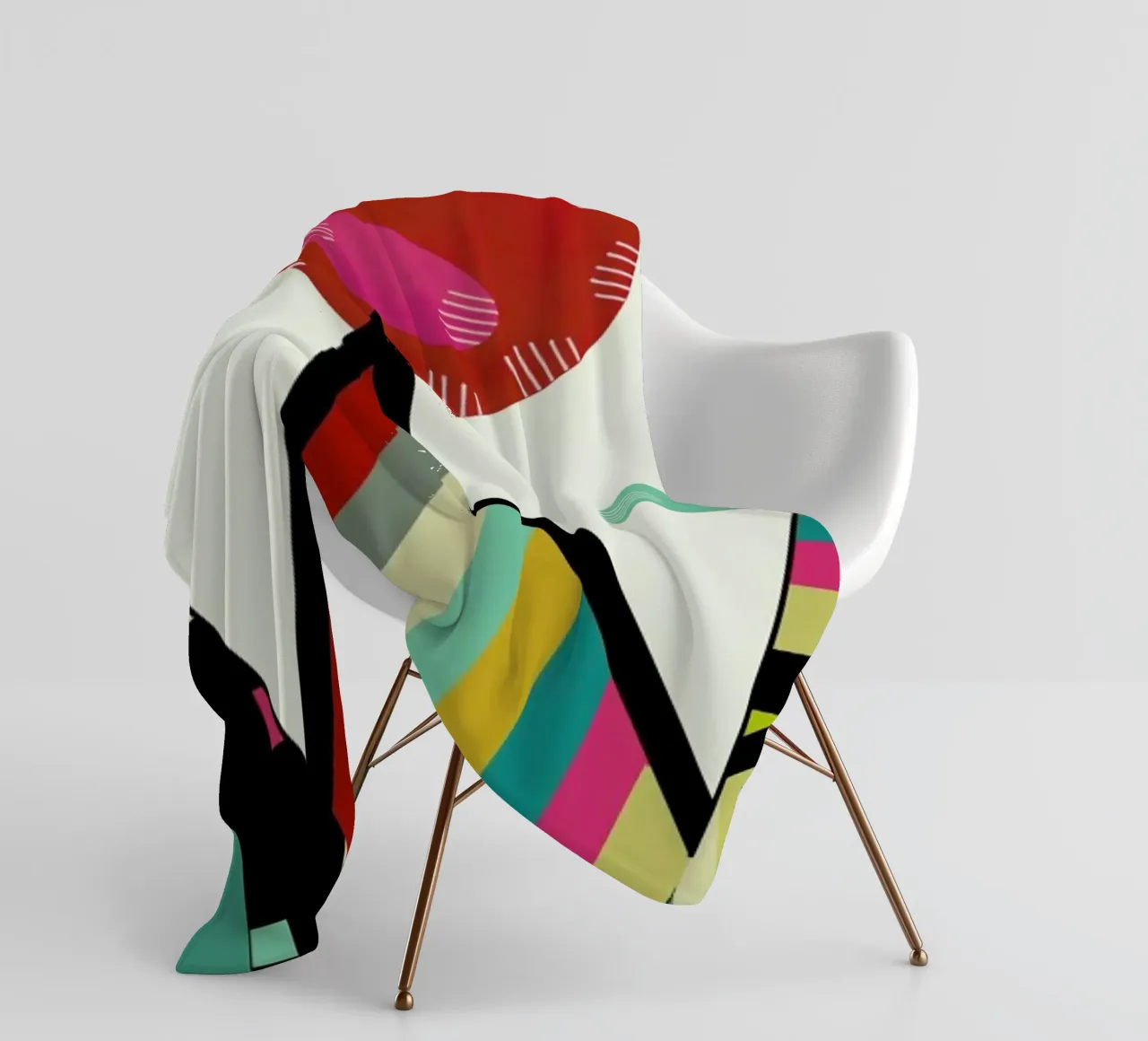 tribe fleecedeken van Brian Buckley