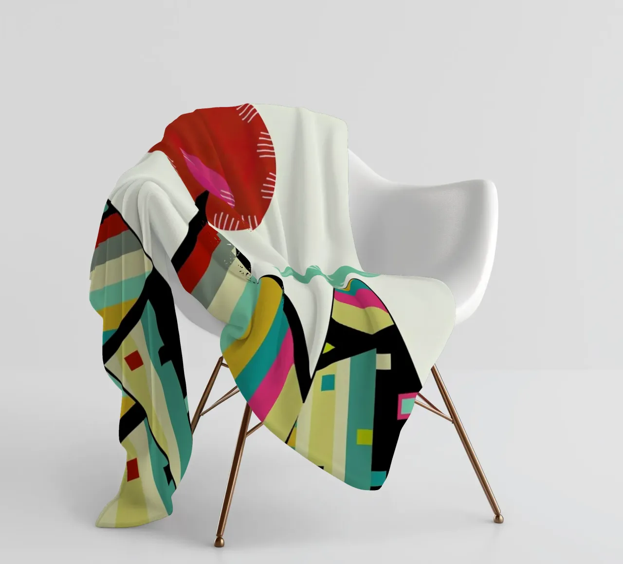 tribe fleecedeken van Brian Buckley