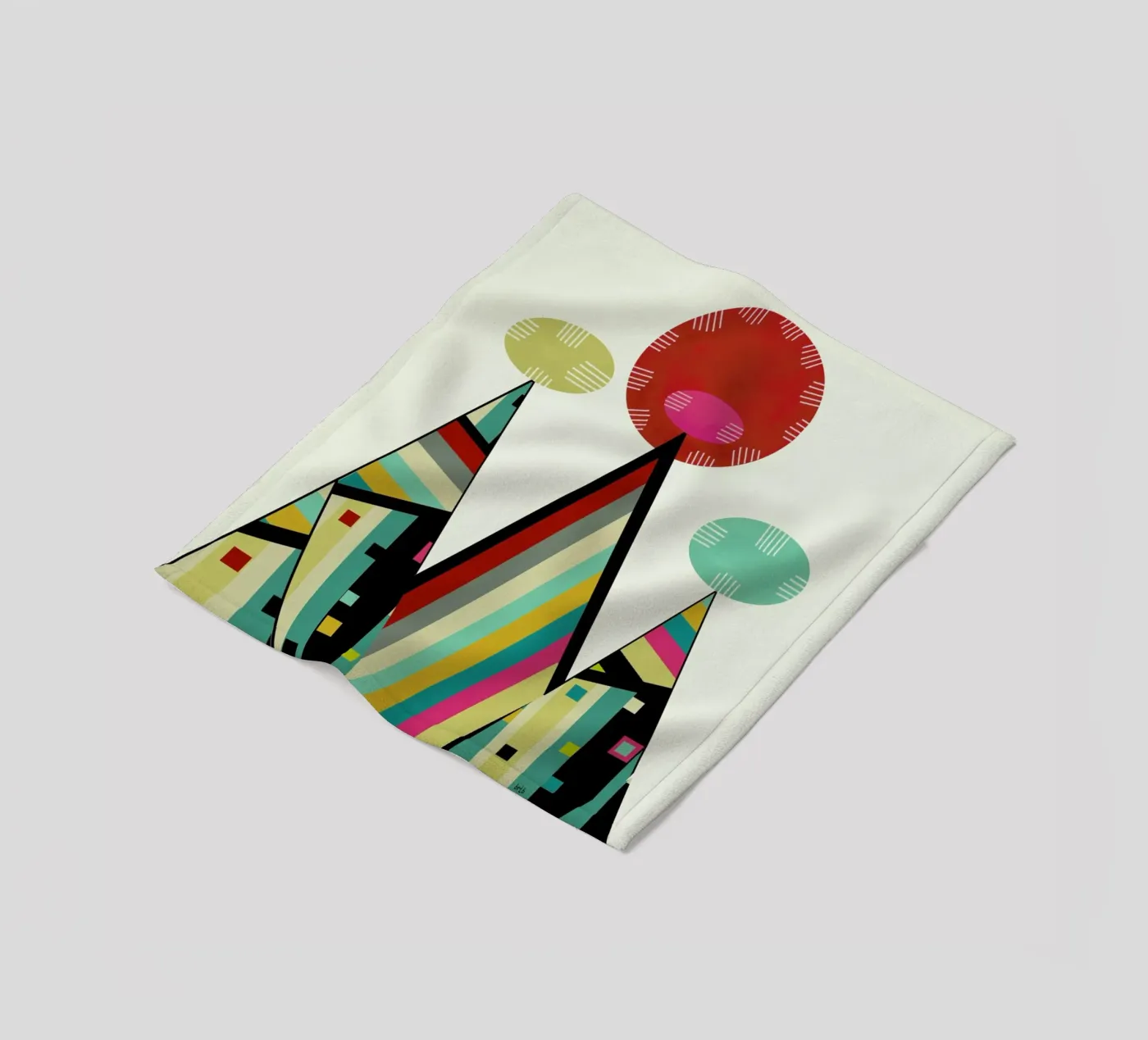 tribe fleecedeken van Brian Buckley