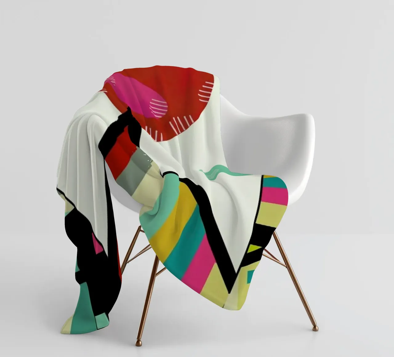 tribe fleecedeken van Brian Buckley