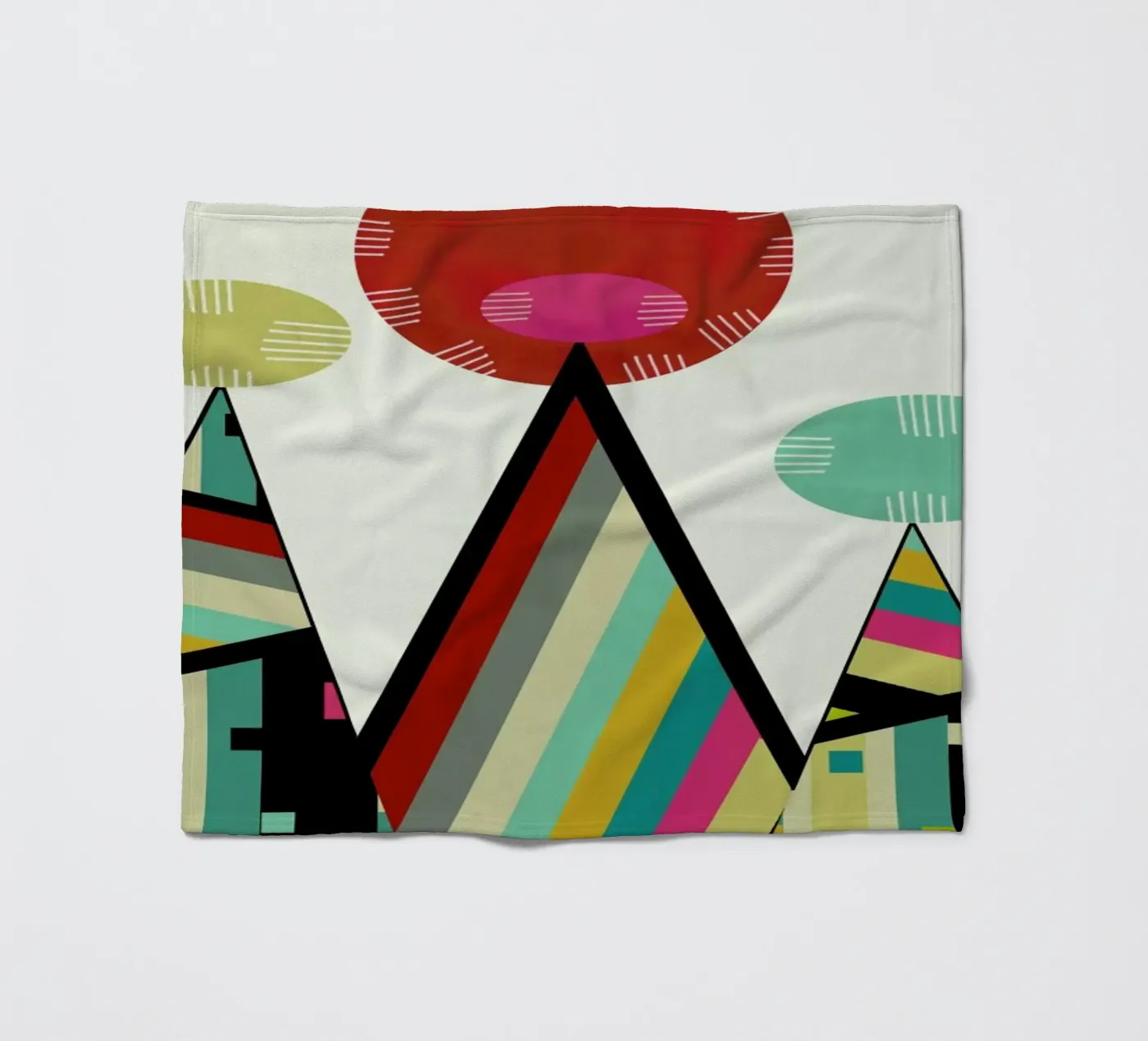 tribe fleecedeken van Brian Buckley