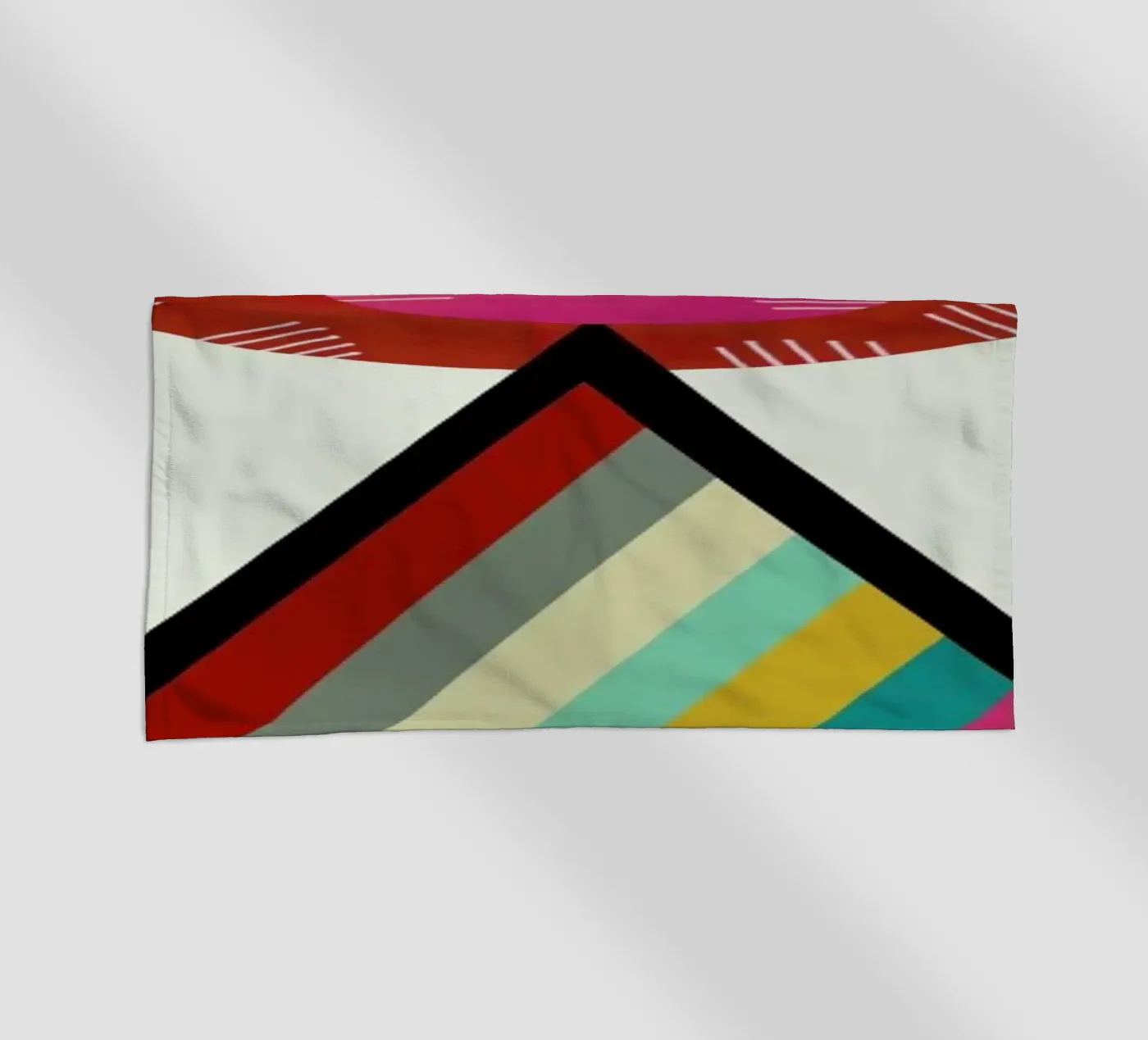 tribe strandhanddoek van Brian Buckley