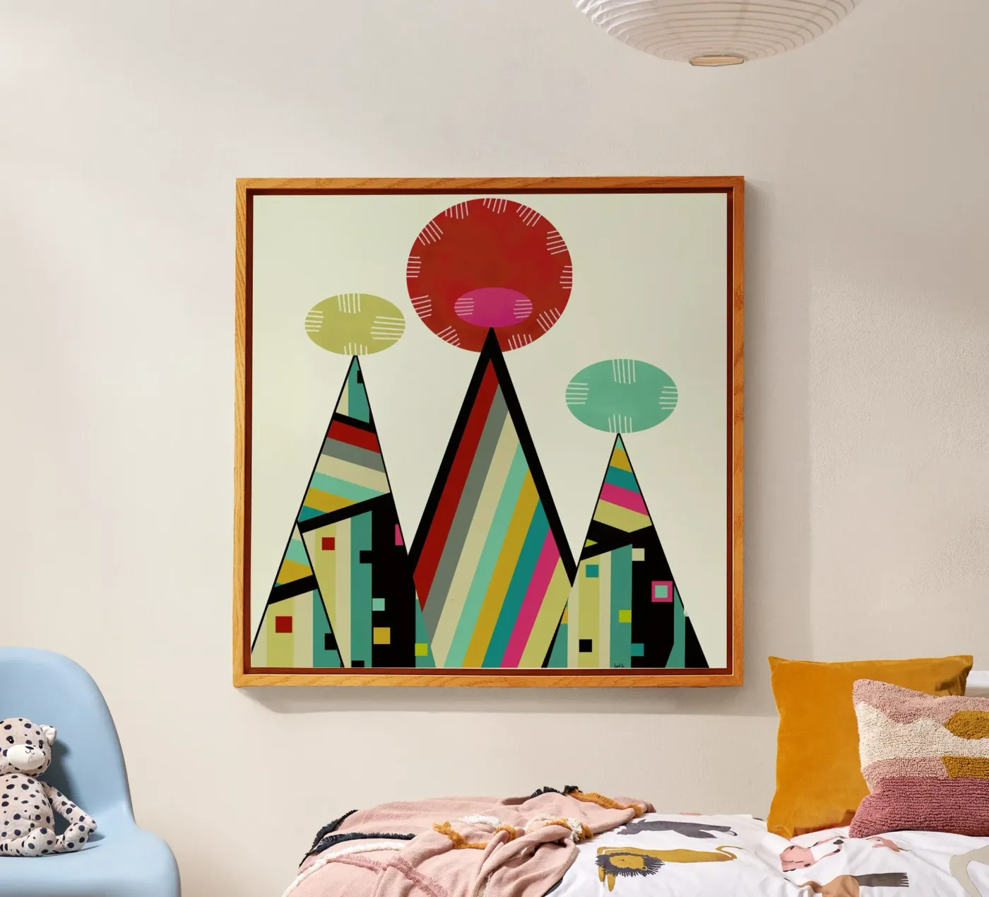 tribe Acryl-Glas von Brian Buckley