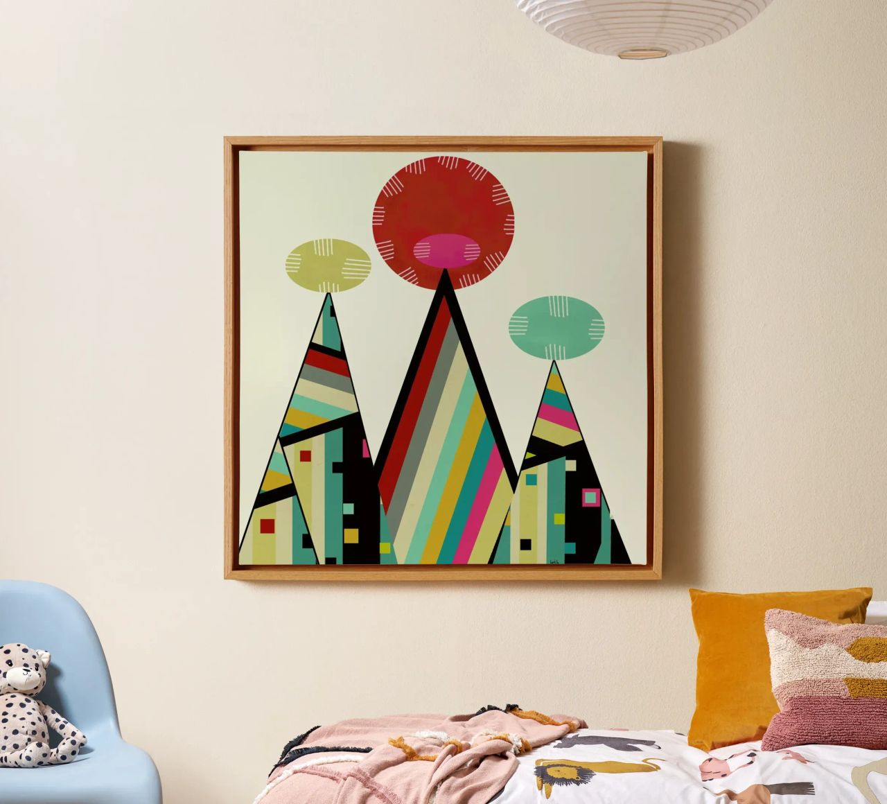 tribe Leinwand von Brian Buckley