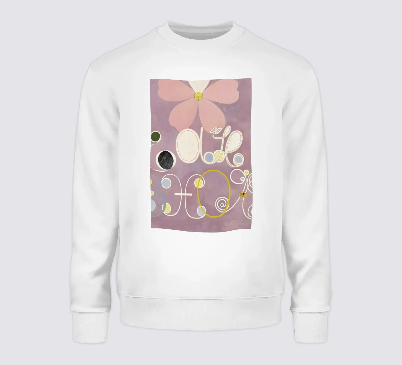 Hilma af Klint - The Ten Largest, No. 5 III felpa da Vintage by JUNIQE