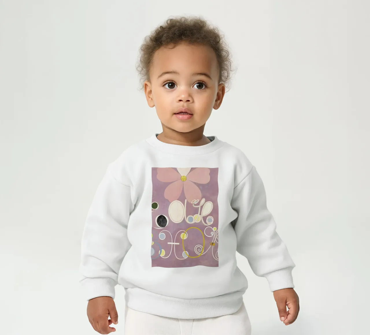 Hilma af Klint - The Ten Largest, No. 5 III felpa neonato da Vintage by JUNIQE