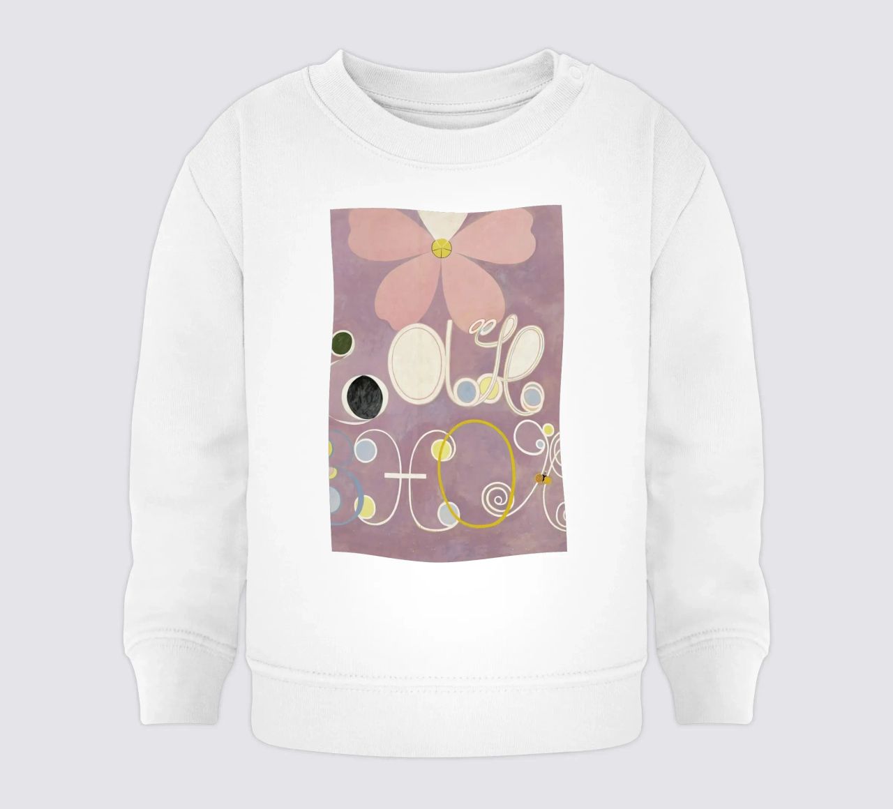 Hilma af Klint - The Ten Largest, No. 5 III felpa neonato da Vintage by JUNIQE