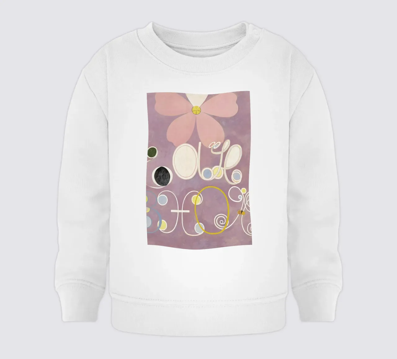 Hilma af Klint - The Ten Largest, No. 5 III felpa neonato da Vintage by JUNIQE