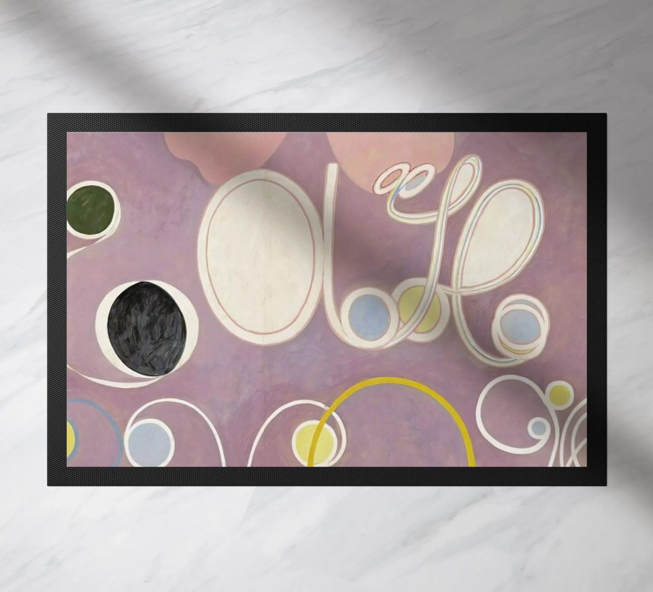 Hilma af Klint - The Ten Largest, No. 5 III zerbino da Vintage by JUNIQE
