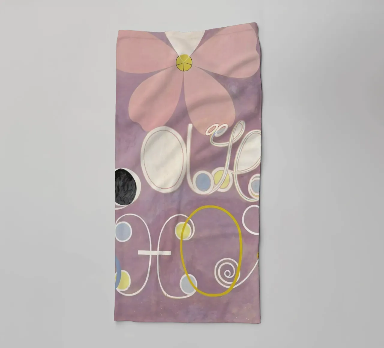 Hilma af Klint - The Ten Largest, No. 5 III asciugamano da bagno da Vintage by JUNIQE