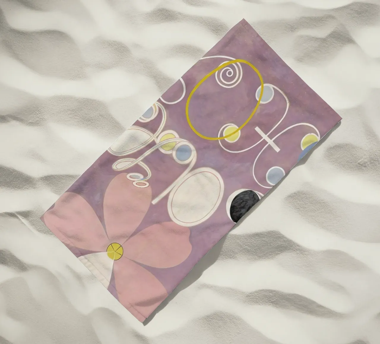 Hilma af Klint - The Ten Largest, No. 5 III telo mare da Vintage by JUNIQE