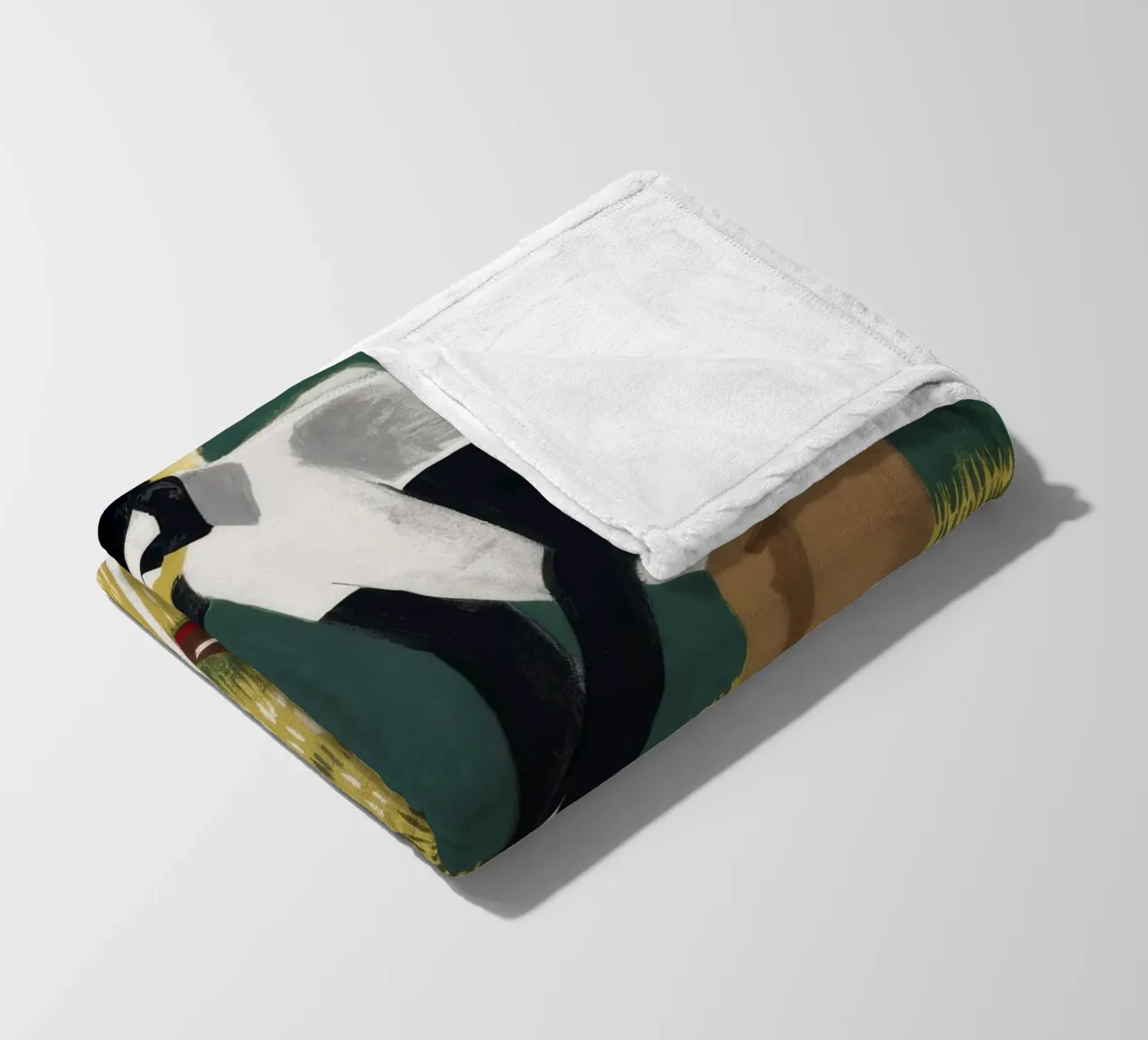 Focus sull'oscillazione dolce coperta in pile da Obisidian Brush