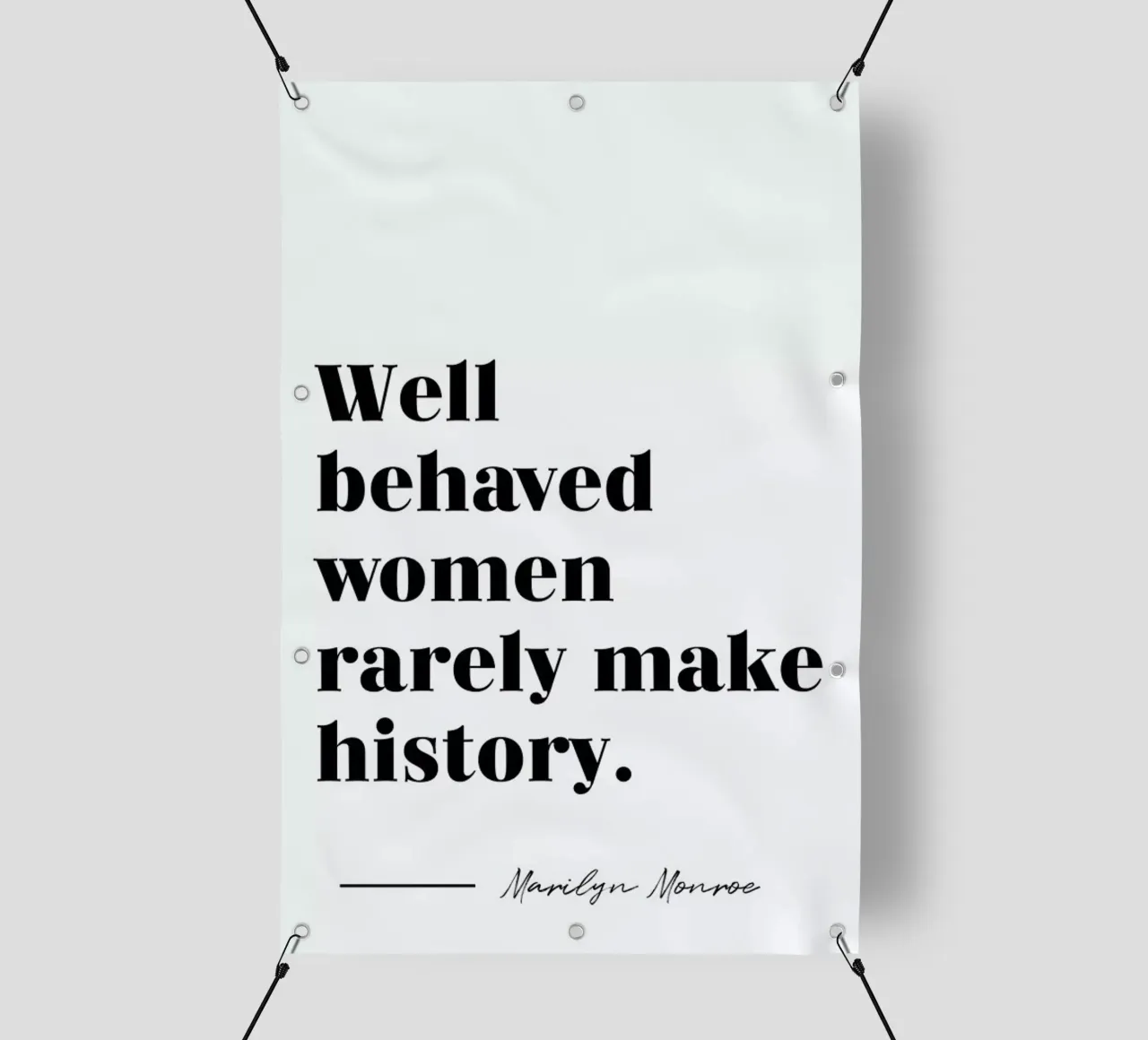 Make History telo in pvc da typed