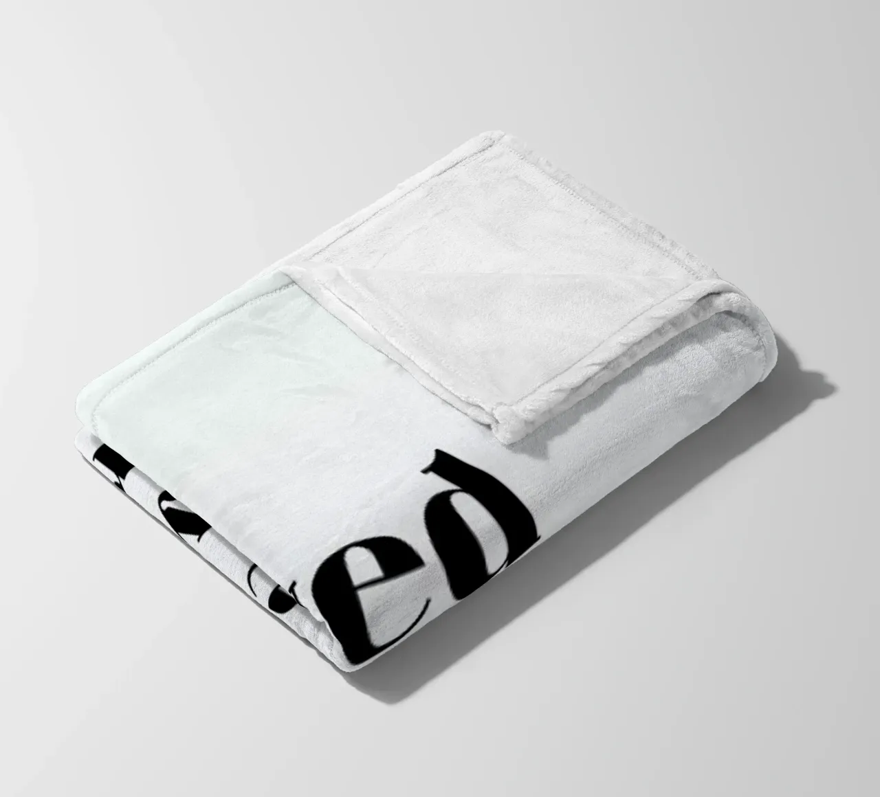 Make History coperta in pile da typed