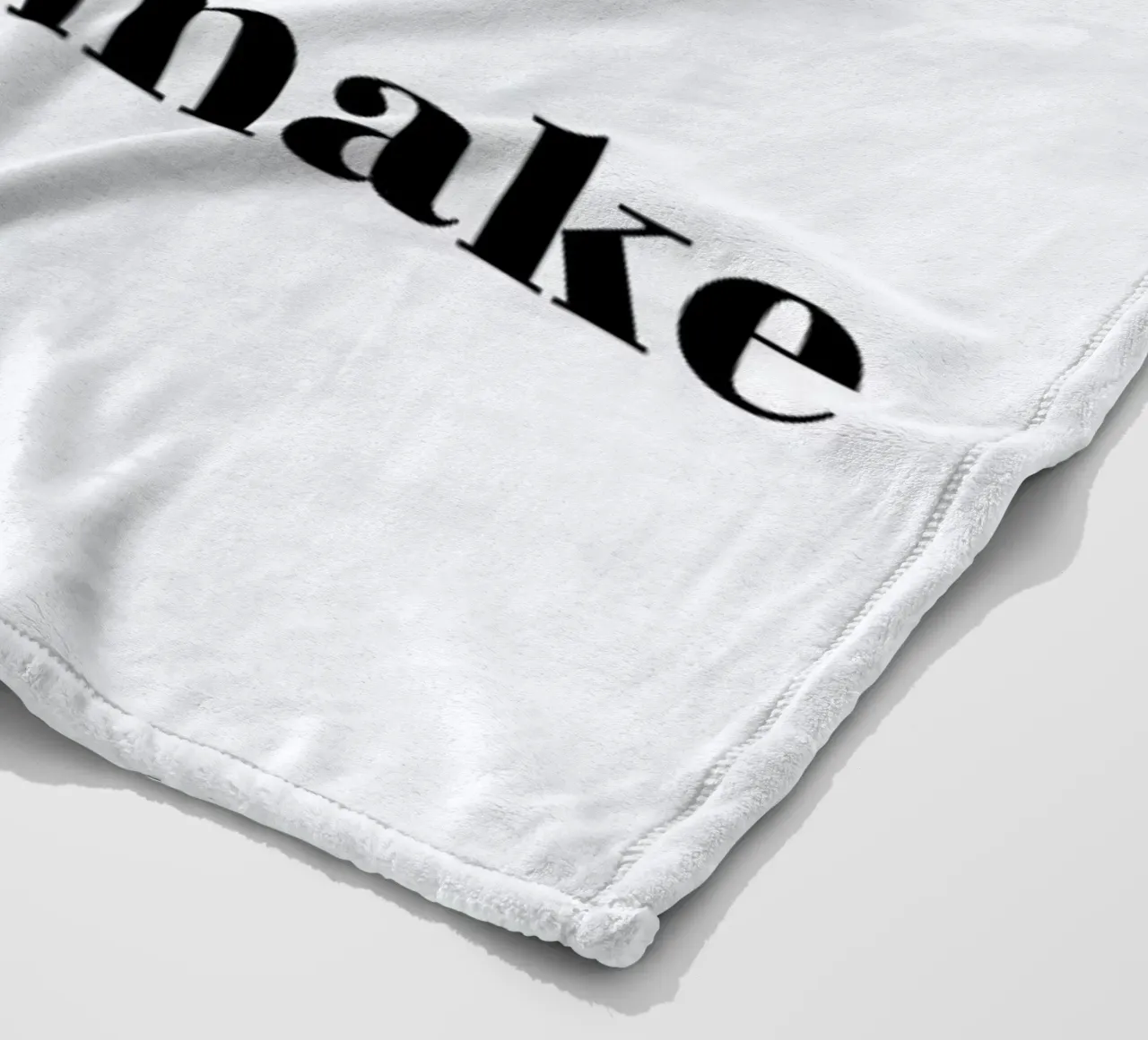 Make History coperta in pile da typed