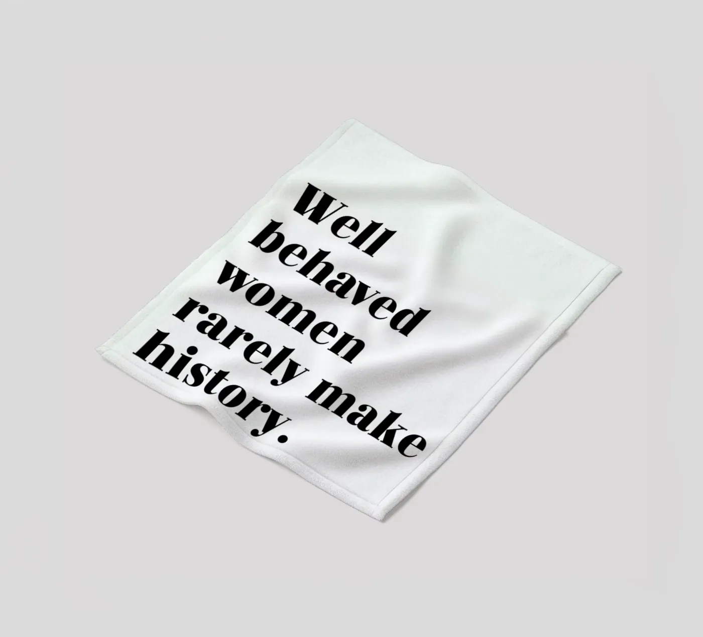 Make History Fleecedecke von typed