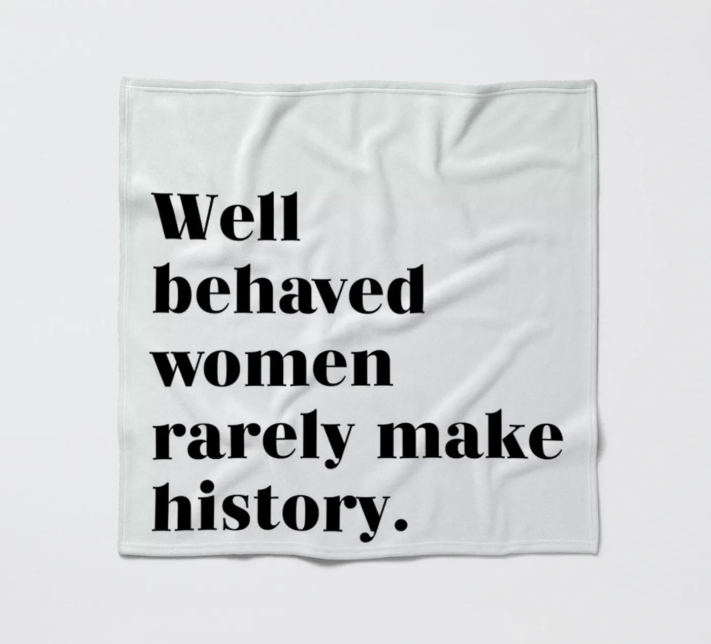 Make History Fleecedecke von typed