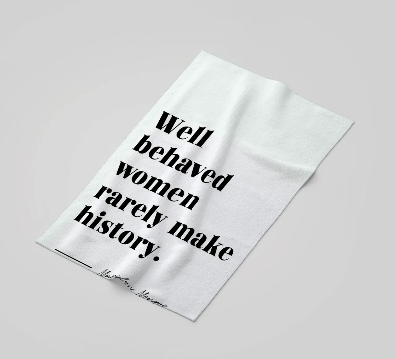 Make History telo mare da typed