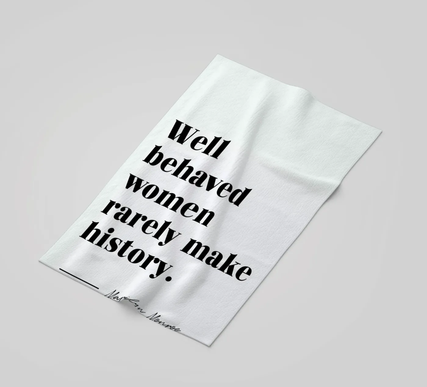 Make History telo mare da typed