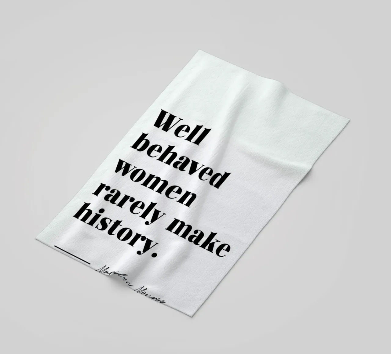 Make History telo mare da typed