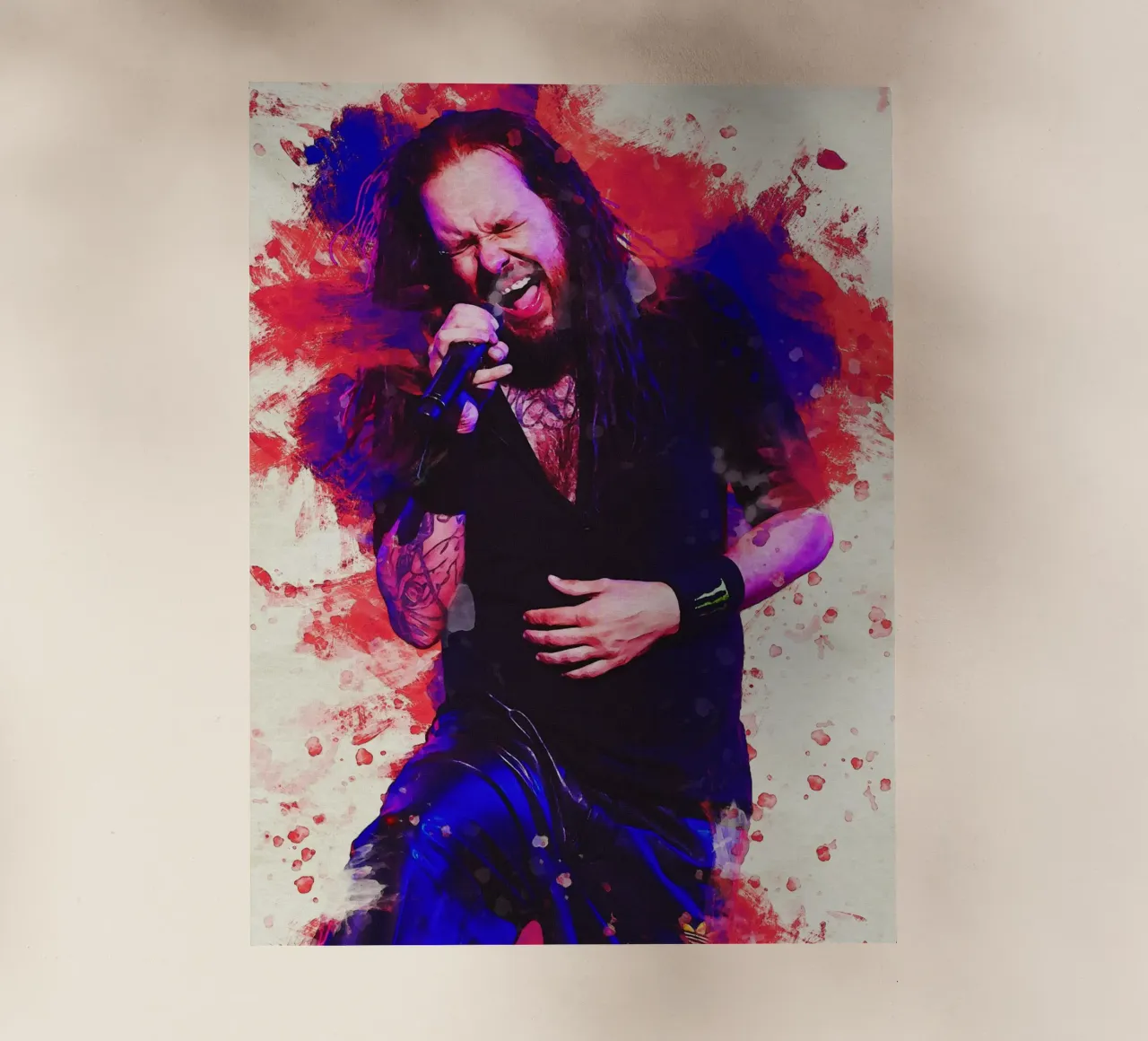 Sbaffo Jonathan Davis pellicola backlit da Gunawan Rb
