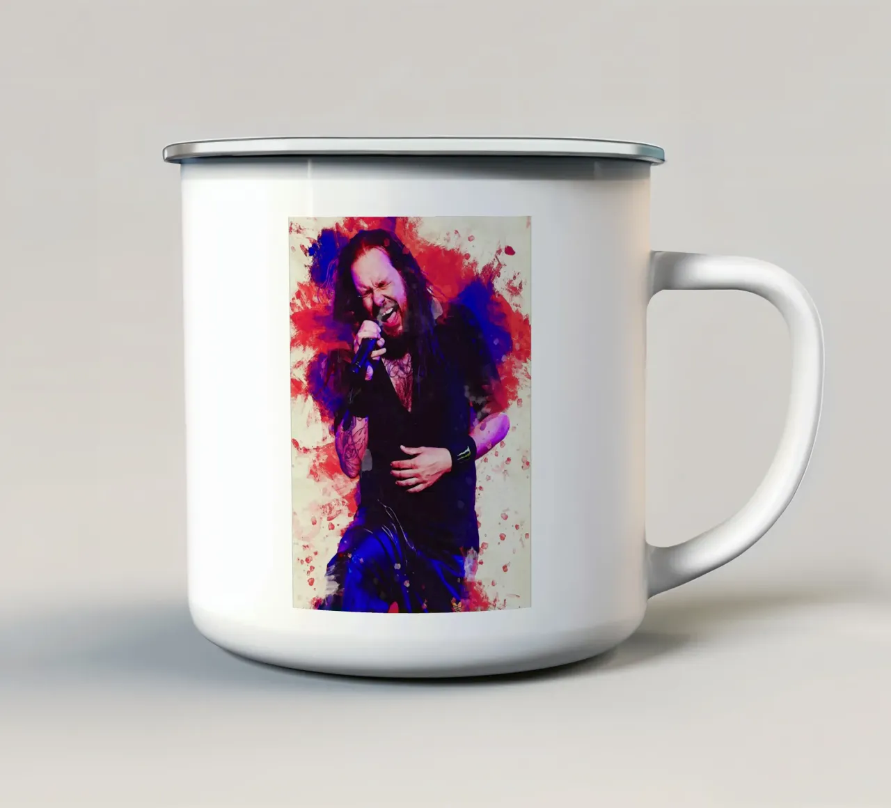 Sbaffo Jonathan Davis tazza in smalto da Gunawan Rb