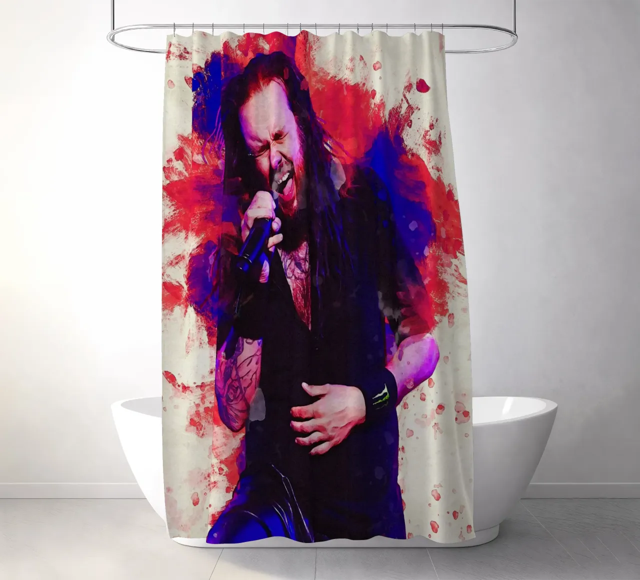 Sbaffo Jonathan Davis tenda da doccia da Gunawan Rb