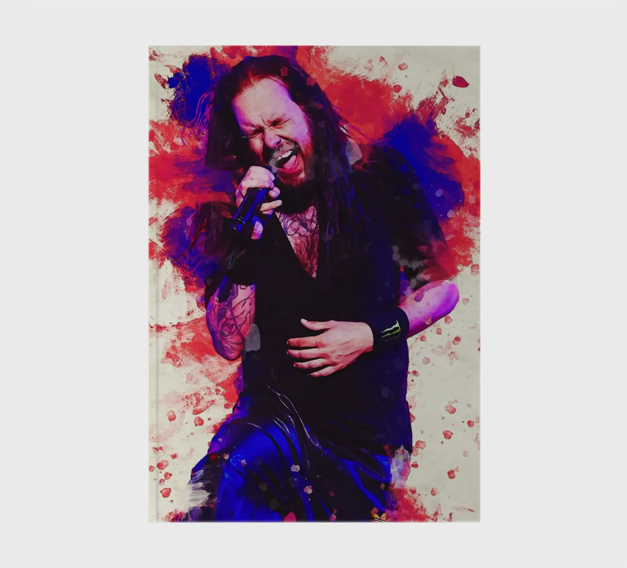 Smudge Jonathan Davis notebook by Gunawan Rb