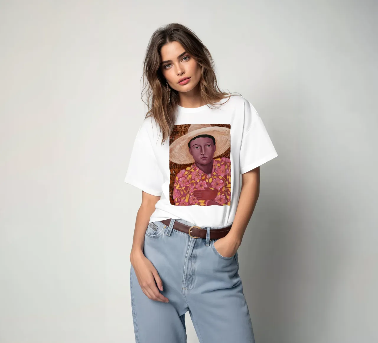Camicia a fiori Stare t-shirt da Obisidian Brush