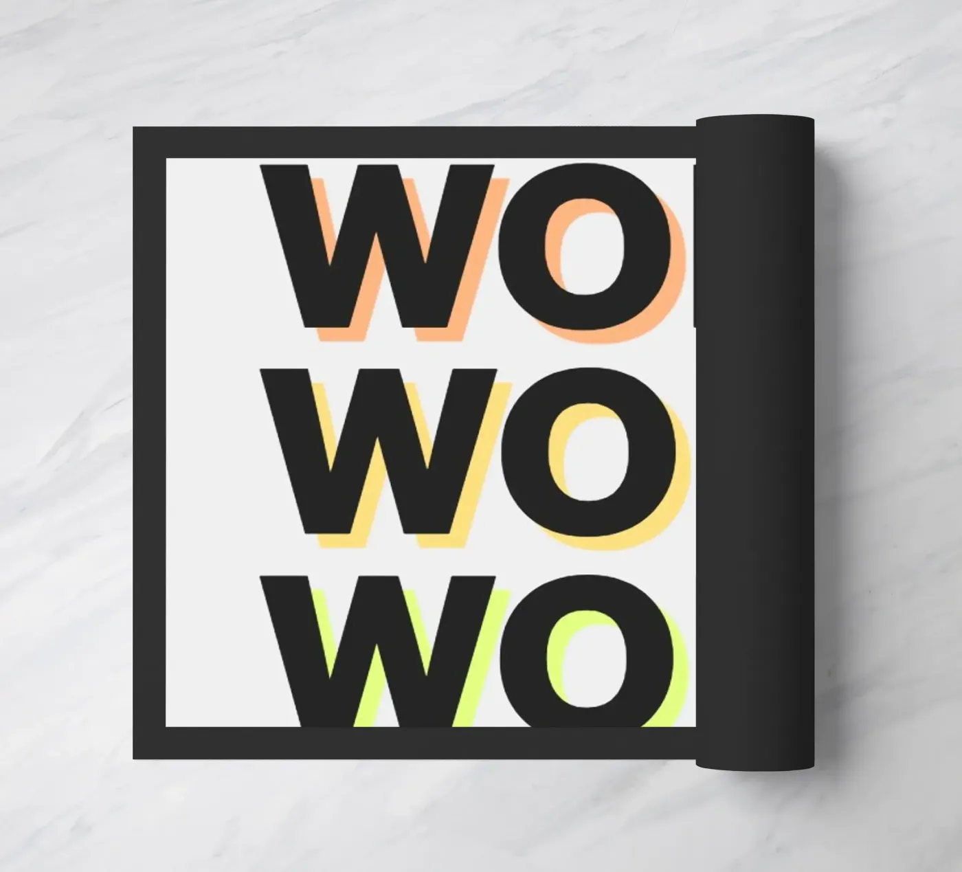 Work Hard Fußmatte von Dreamer10