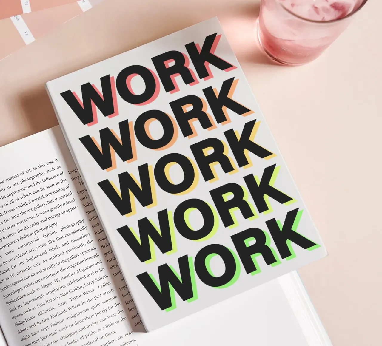 Work Hard notebook by Dreamer10