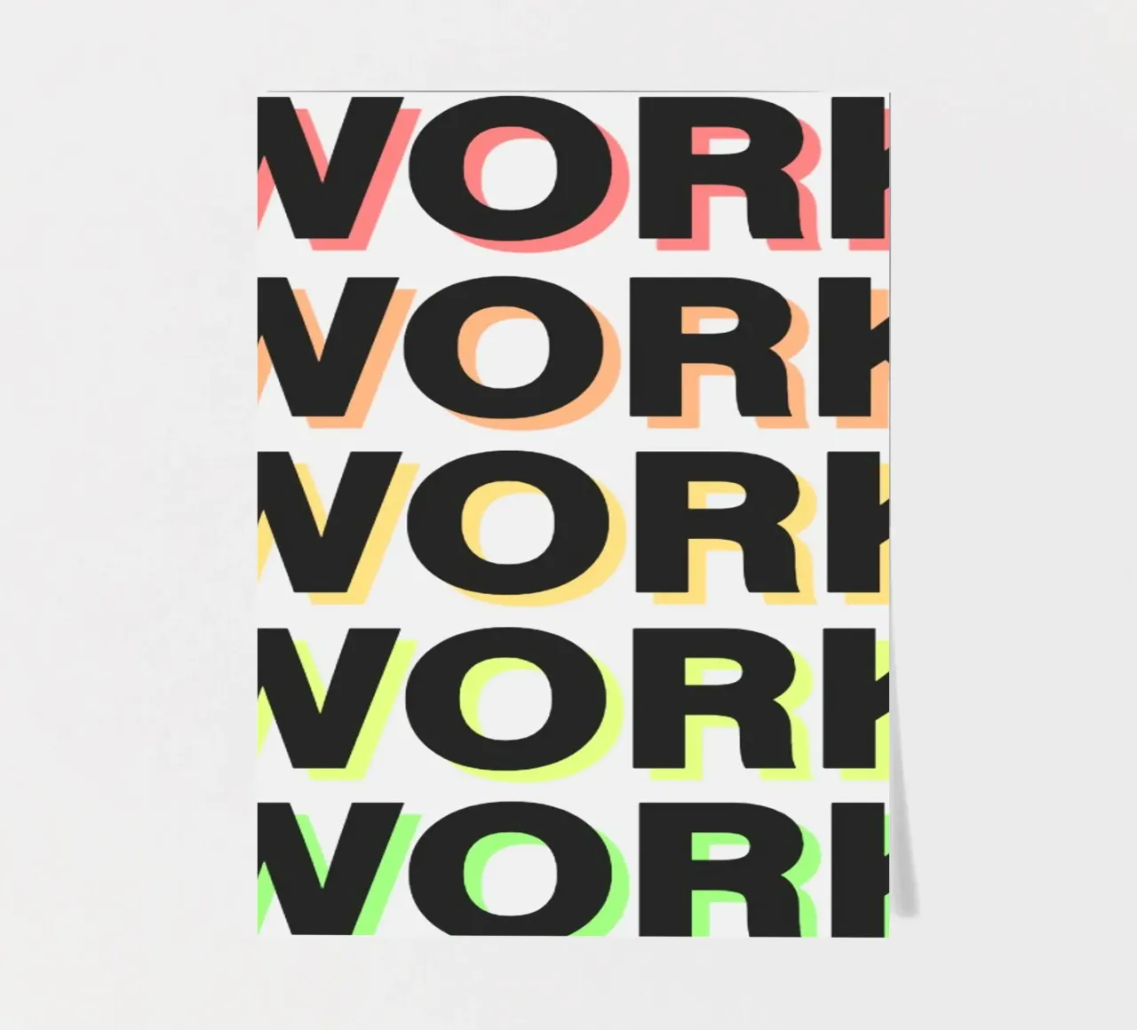 Work Hard sticker sheet by Dreamer10