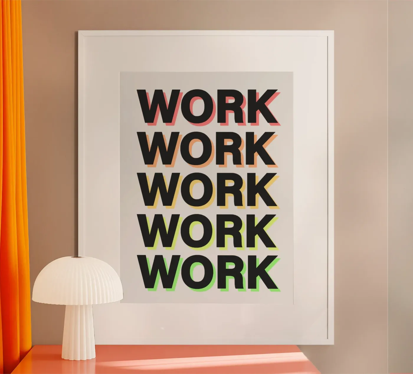 Work Hard poster de Dreamer10