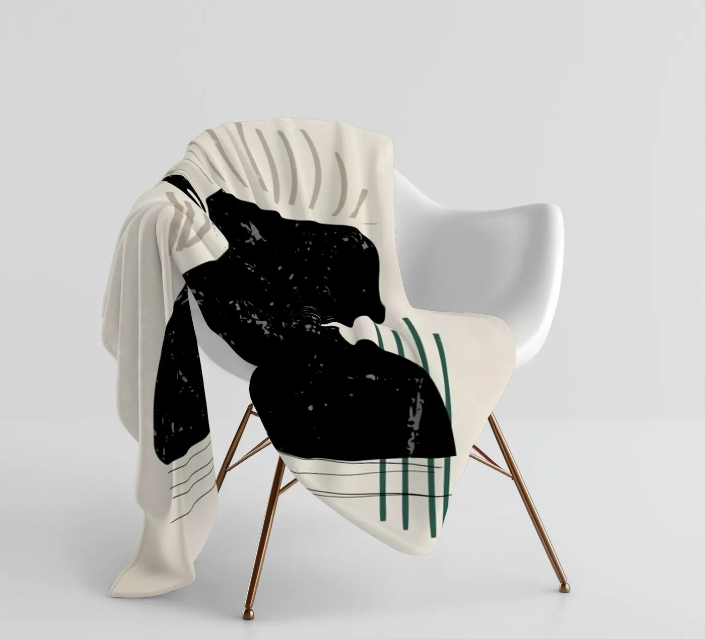 Clara Fleecedecke von Graphite