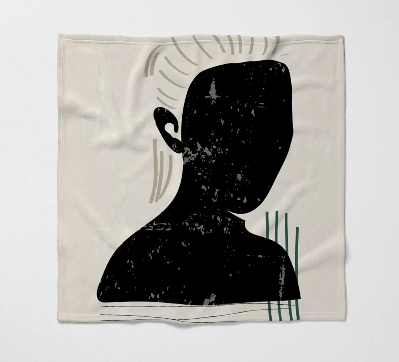 Clara Fleecedecke von Graphite