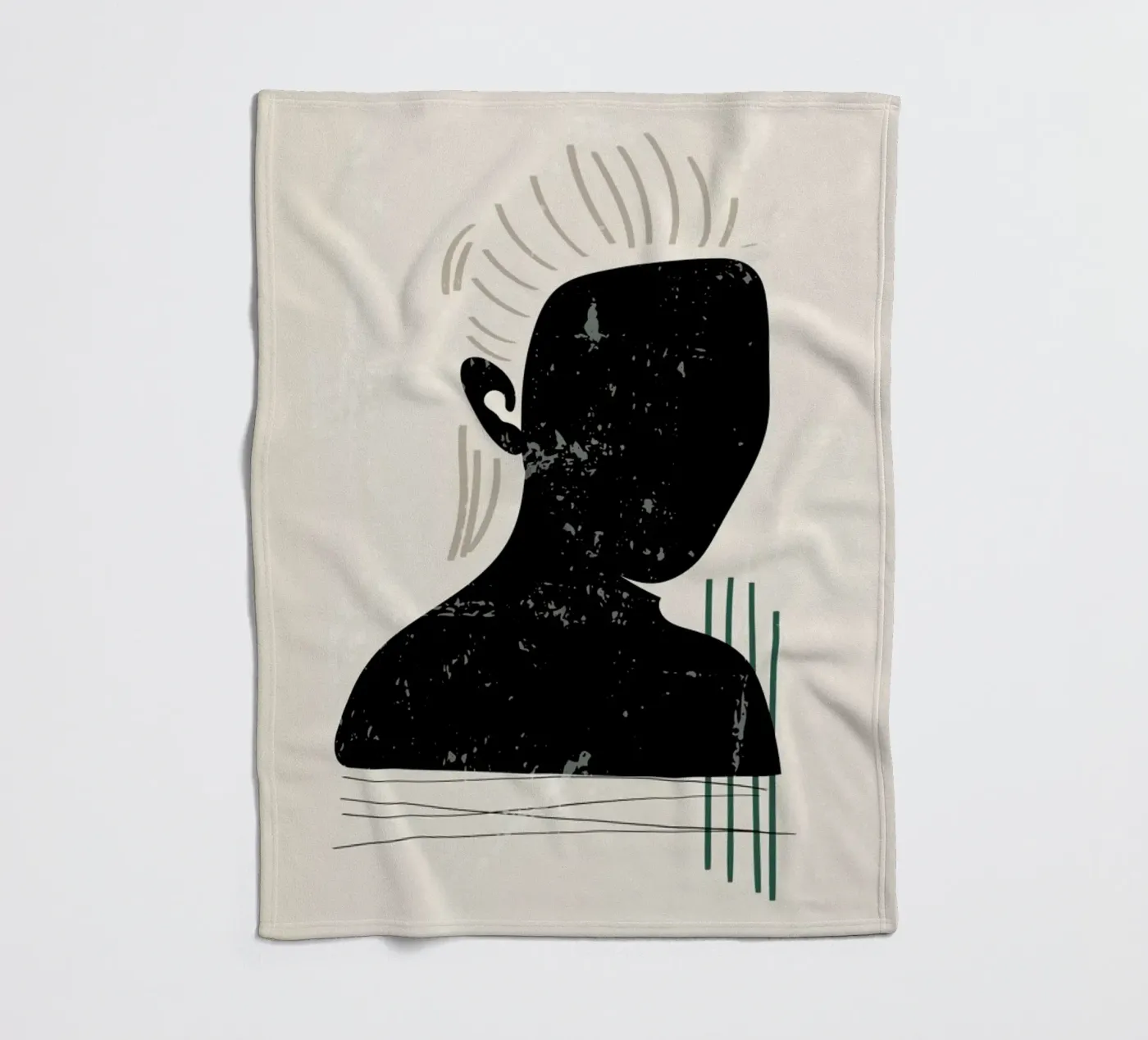 Clara Fleecedecke von Graphite