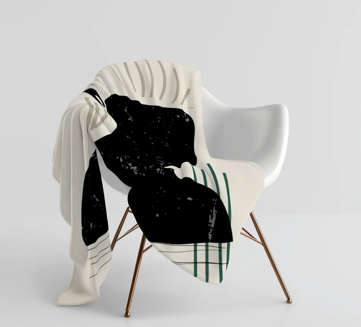 Clara Fleecedecke von Graphite