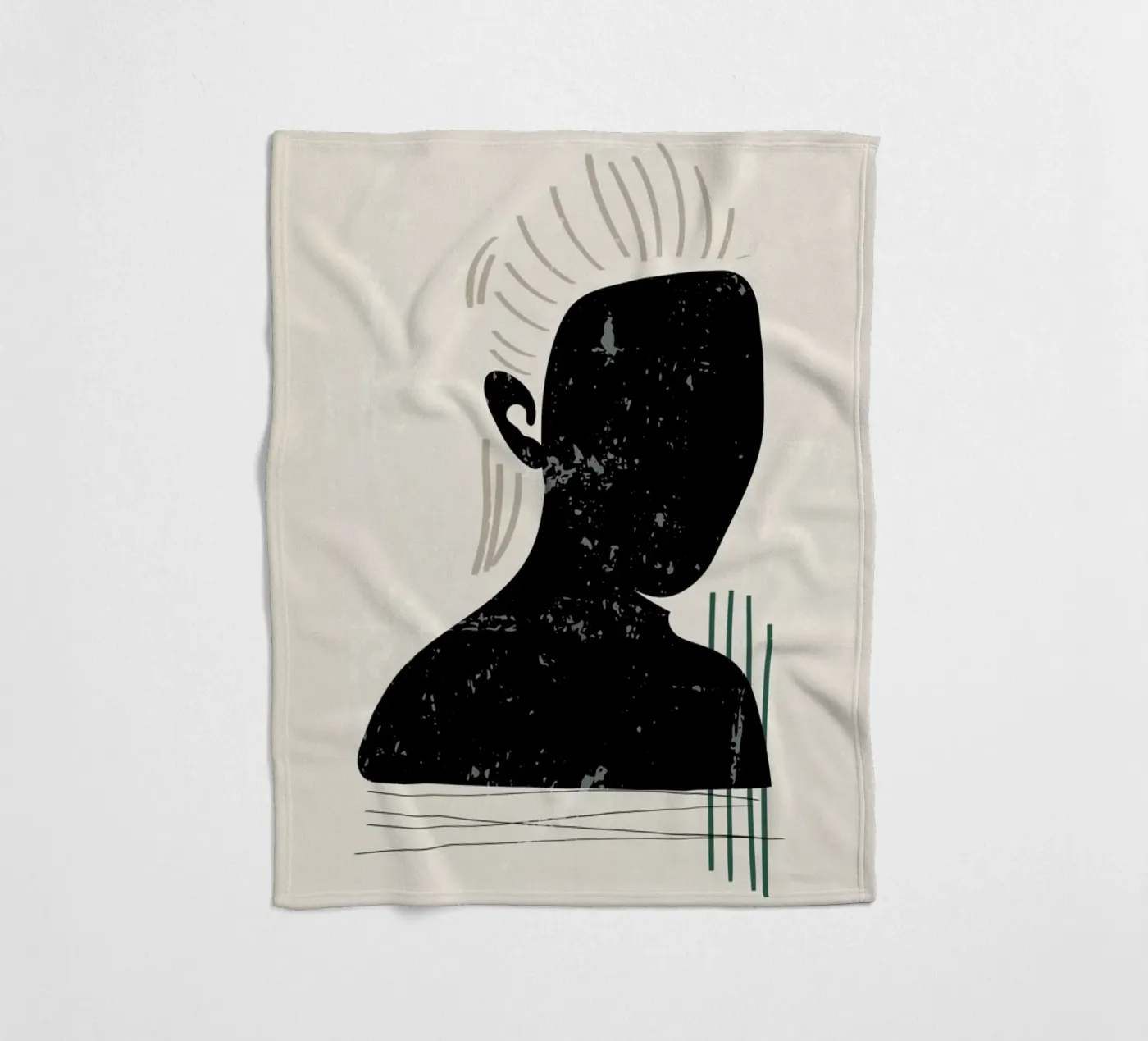 Clara Fleecedecke von Graphite