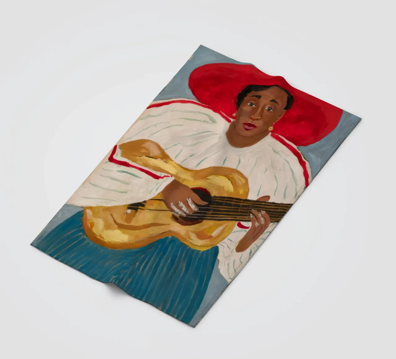 Serenata degli archi cremisi coperta in pile da Obisidian Brush