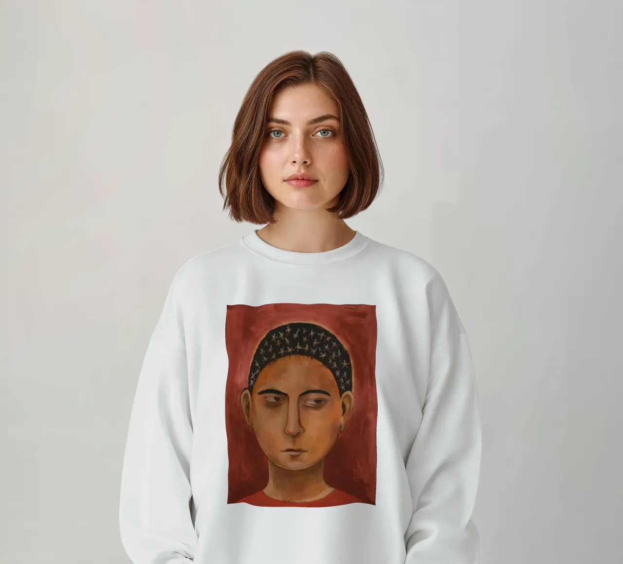 Pausa di riflessione in bronzo felpa da Obisidian Brush