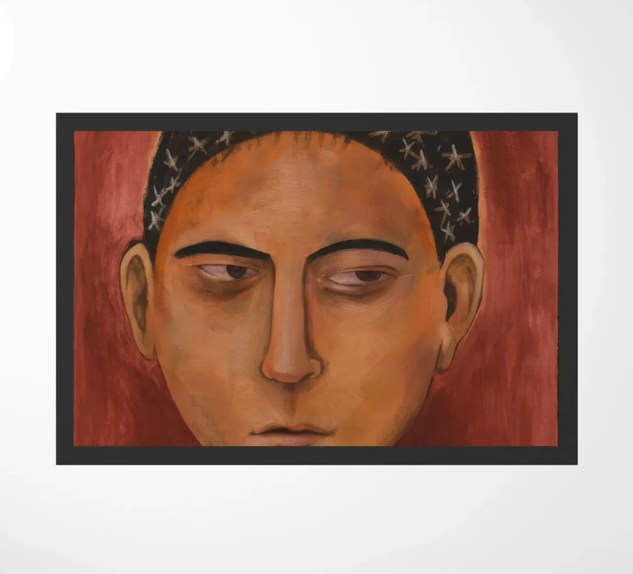 Pausa di riflessione in bronzo zerbino da Obisidian Brush