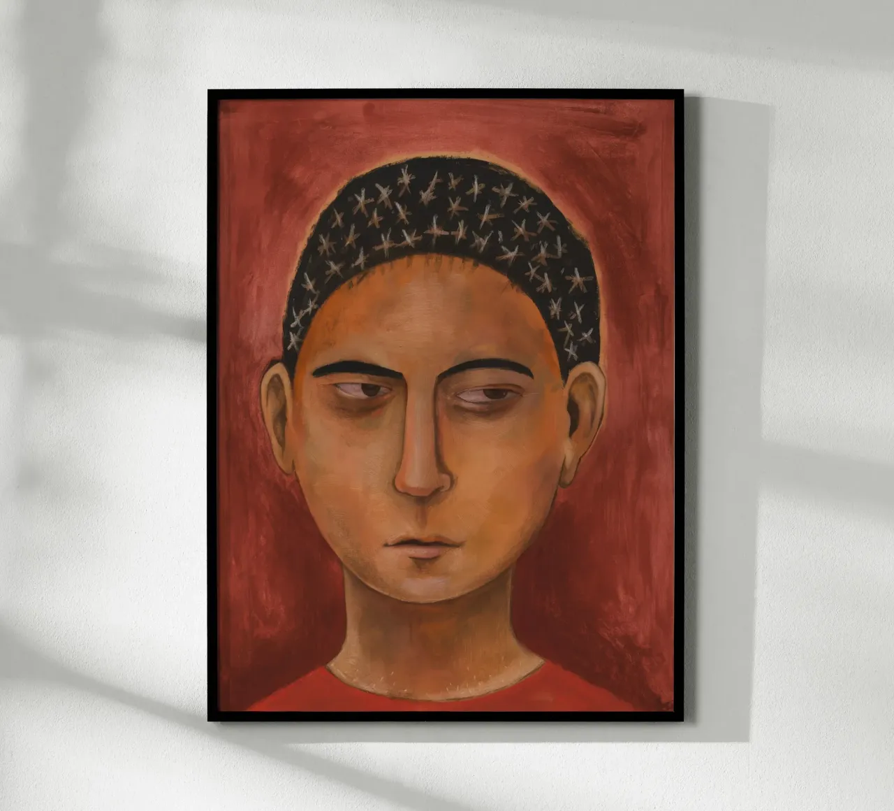 Pausa di riflessione in bronzo carta hahnemühle da Obisidian Brush