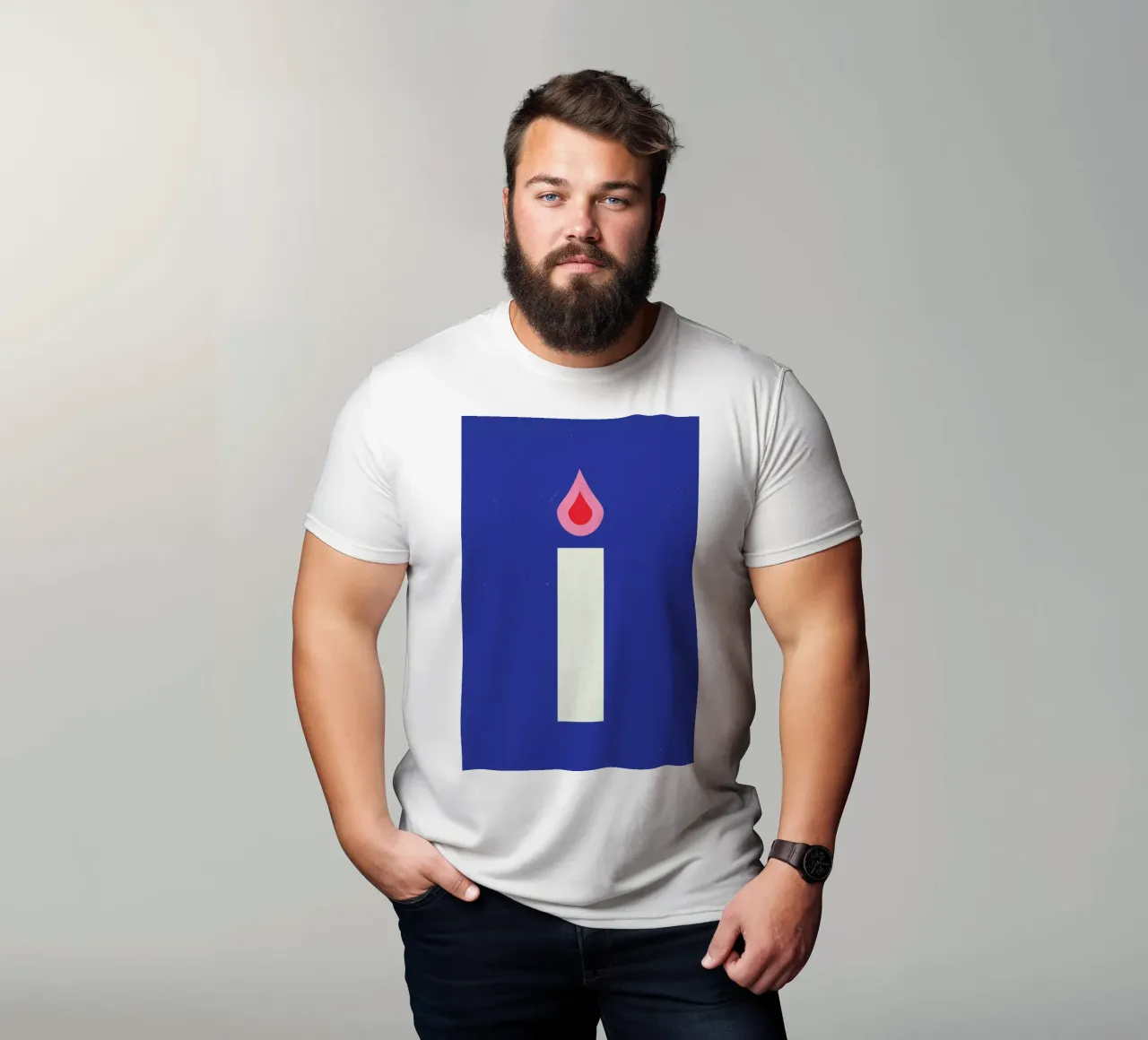 Advent Candle t-shirt da daylight design studio